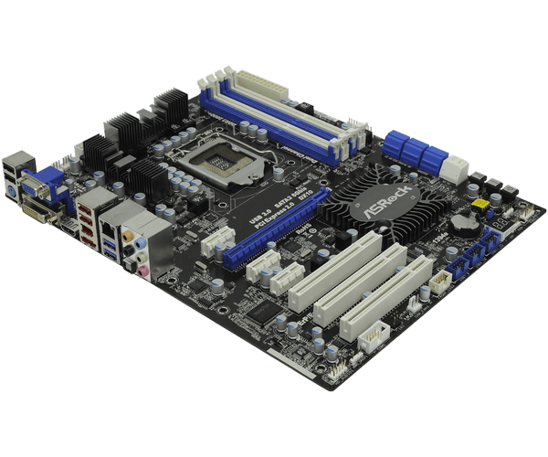 Asrock h55 pro не стартует